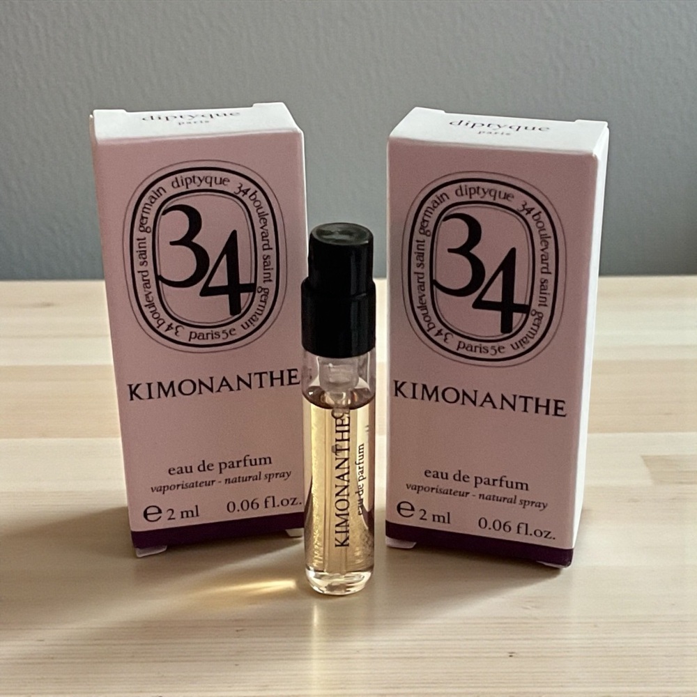 Diptyque Kimonanthe Eau de Parfum Set of 2 - 2 ml each. Unisex